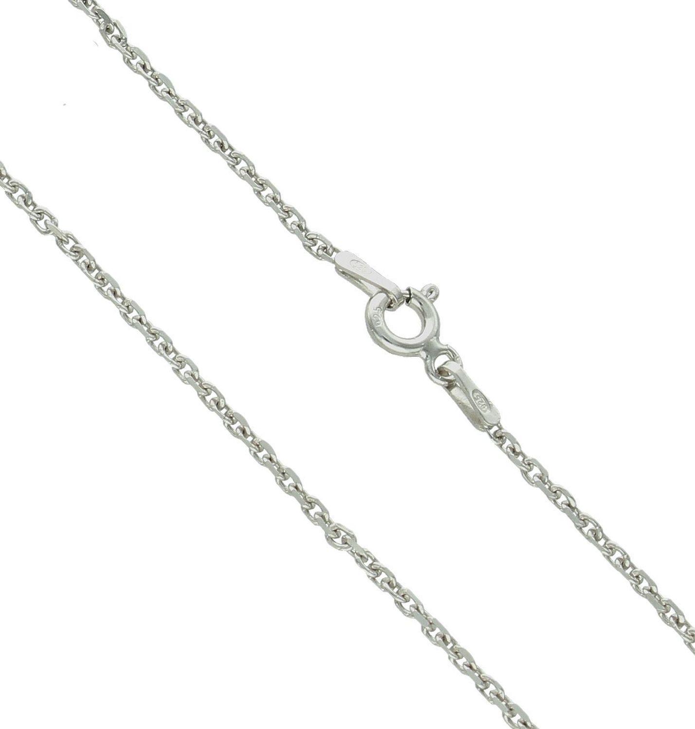 Srebrny łańcuszek 925 o splocie ankier 1 mm DIA-LAN-11899-925 1mm. Srebrny łańcuszek damski. Srebrny łańcuszek do wisiorka. Łańcuszek srebrny damski na prezent (1).jpg